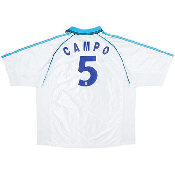 1998-99 Olympique Marseille Home Shirt Campo #5 - 7/10 - (XL)