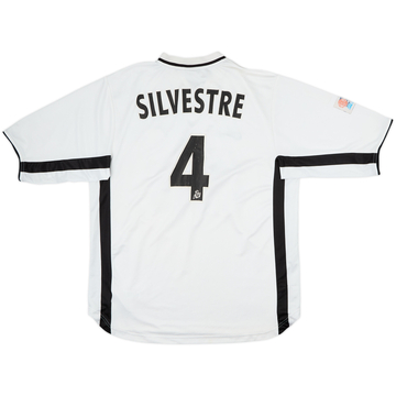 2001-02 Montpellier Away Shirt Silvestre #4 - 6/10 - (XL)