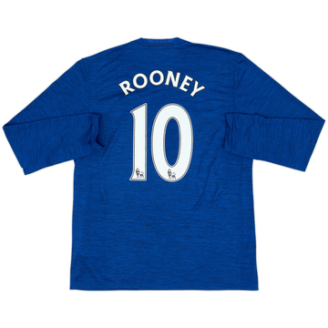 2016-17 Manchester United Away L/S Shirt Rooney #10 - 7/10 - (L)