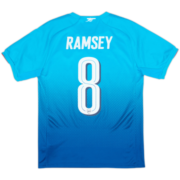 2017-18 Arsenal Away Shirt Ramsey #8 - 9/10 - (S)