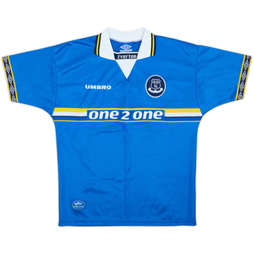 1997-99 Everton Home Shirt - 10/10 - (L.Boys)