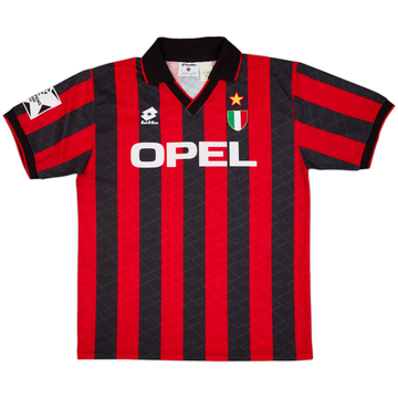 1994-95 AC Milan Home Shirt - 10/10 - (XL)