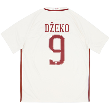2016-17 Roma Away Shirt Dzeko #9 - 8/10 - (XL)