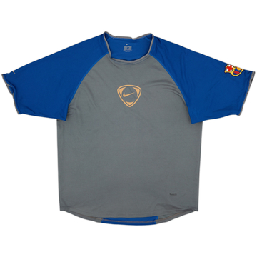2001-02 Barcelona Nike Training Shirt - 7/10 - (M)