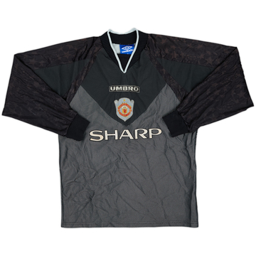 1998-99 Manchester United CL GK Shirt - 8/10 - (M)