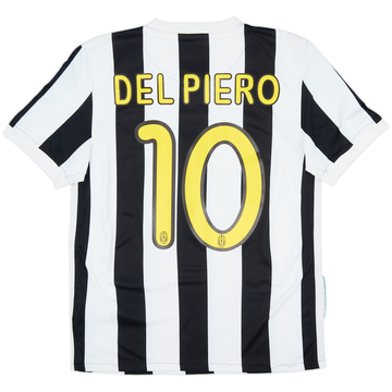 2009-10 Juventus Home Shirt Del Piero #10 - 7/10 - (S)