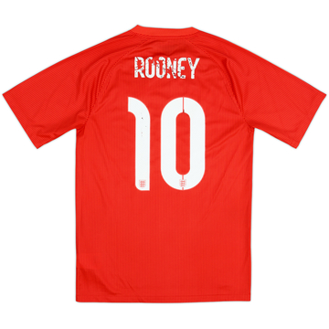 2014-15 England Away Shirt Rooney #10 - 4/10 - (S)