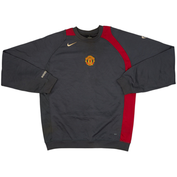 2004-05 Manchester United Nike Sweat Top - 7/10 - (L)