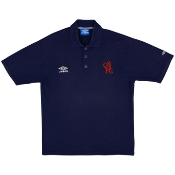 1999-01 Chelsea Umbro Polo Shirt - 9/10 - (M)