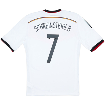 2014-15 Germany Home Shirt Schweinsteiger #7 - 8/10 - (L)