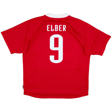 2001-02 Bayern Munich CL Shirt Elber #9 - 6/10 - (L)