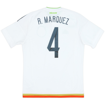 2015-17 Mexico Away Shirt R. Marquez #4 - 6/10 - (M)
