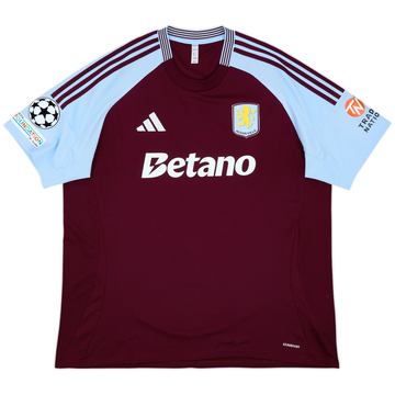 2024-25 Aston Villa Home Shirt - 10/10 - (XXL)