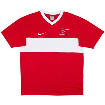 2008-10 Turkey Basic Home Shirt - 9/10 - (L)