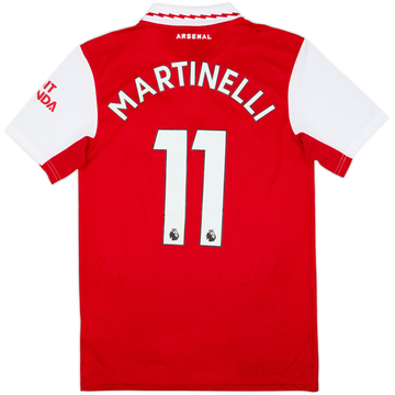 2022-23 Arsenal Home Shirt Martinelli #11 (S)