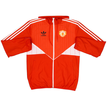2016-17 Manchester United adidas Originals Hooded Track Jacket - 7/10 - (XS)