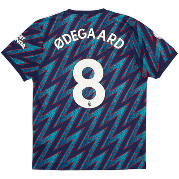 2021-22 Arsenal Third Shirt Odegaard #8 - 8/10 - (M)