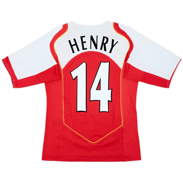 2004-05 Arsenal Home Shirt Henry #14 - 7/10 - (S)