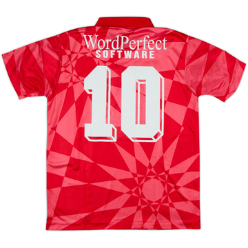 1993-94 Urawa Red Diamonds Home Shirt #10 - 8/10 - (M/L)