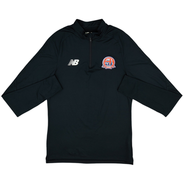 2022-23 AFC Fylde Women's New Balance 1/4 Zip Drill Top - 10/10 - (M)