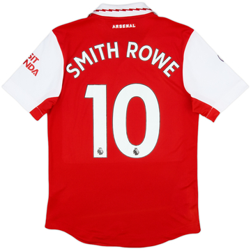 2022-23 Arsenal Authentic Home Shirt Smith Rowe #10 - 10/10 - (S)