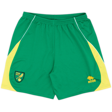 2012-13 Norwich City Home Shorts - 8/10 - (M)