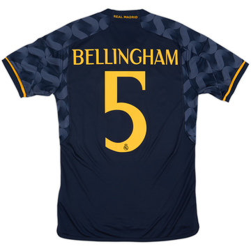 2023-24 Real Madrid Away Shirt Bellingham #5 - 8/10 - (S)