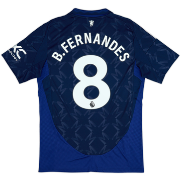 2024-25 Manchester United Away Shirt B.Fernandes #8 - 10/10 - (M)