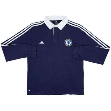 2006-07 Chelsea adidas Polo L/S Shirt - 7/10 - (L)