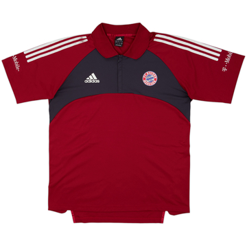 2002-03 Bayern Munich adidas 1/4 Zip Polo Shirt - 4/10 - (M/L)