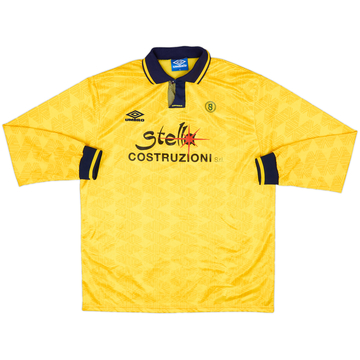 1990s Umbro Template L/S Shirt - 10/10 - (XL)