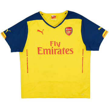 2014-15 Arsenal Away Shirt - 5/10 - (XL)