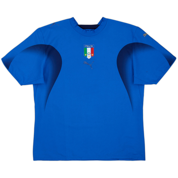 2006 Italy Home Shirt - 4/10 - (L)