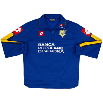 2005-06 Chievo Verona Lotto 1/4 Zip Drill Top - 5/10 - (L)