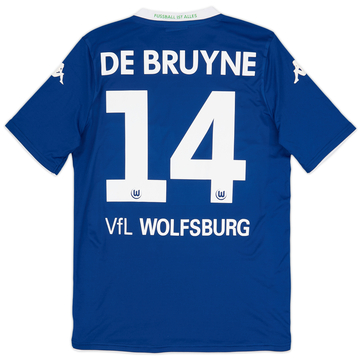2014-15 Wolfsburg Third Shirt De Bruyne #14 - 7/10 - (S)