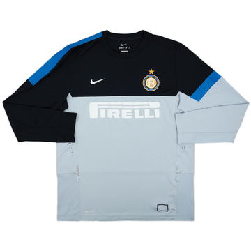 2012-13 Inter Milan Authentic Nike Training L/S Shirt - 5/10 - (XL)