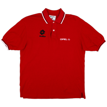 1996-97 AC Milan Lotto Polo Shirt - 8/10 - (M)