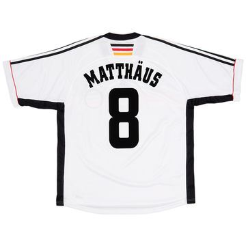 1998-00 Germany Home/Training Shirt Matthaus #8 - 8/10 - (L)