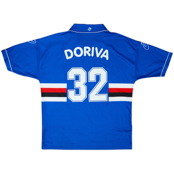1999-00 Sampdoria Home Shirt Doriva #32 - 8/10 - (XXL)