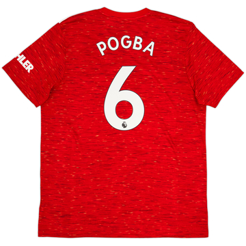 2020-21 Manchester United Home Shirt Pogba #6 - 10/10 - (XL)