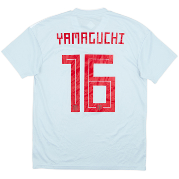 2018-19 Japan Away Shirt Yamaguchi #18 - 7/10 - (L)