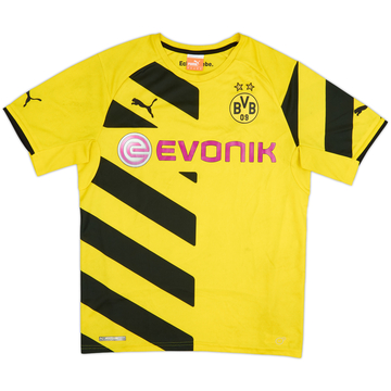 2014-15 Borussia Dortmund Home Shirt - 4/10 - (M)