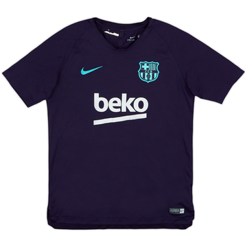 2018-19 Barcelona Nike Training Shirt - 8/10 - (L.Boys)