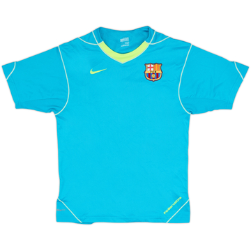 2007-08 Barcelona Nike Training Shirt - 8/10 - (L.Boys)