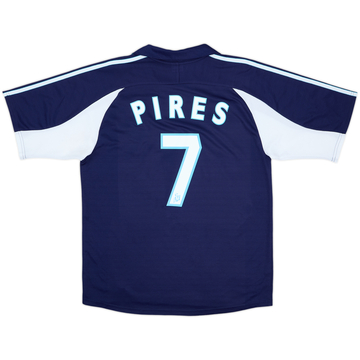 1999-00 Olympique Marseille Away Shirt Pires #7 - 6/10 - (XL)