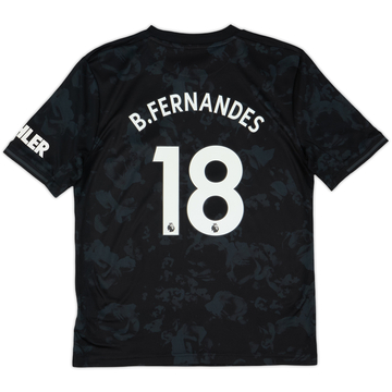 2019-20 Manchester United Third Shirt B.Fernandes #18 - 8/10 - (L.Boys)