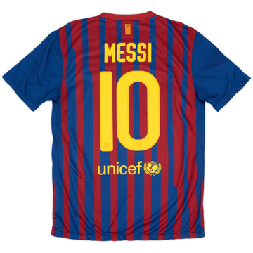 2011-12 Barcelona Home Shirt Messi #10 - 5/10 - (M)