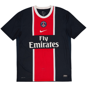 2011-12 Paris Saint-Germain 'Signed' Home Shirt - 6/10 - (L)