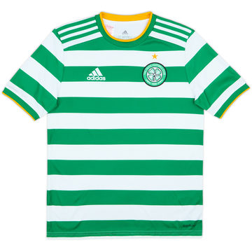 2020-21 Celtic Home Shirt - 10/10 - (L.Boys)