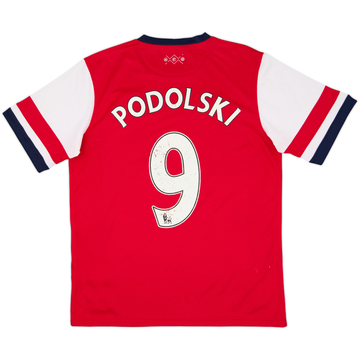 2012-14 Arsenal Home Shirt Podolski #9 - 5/10 - (L)